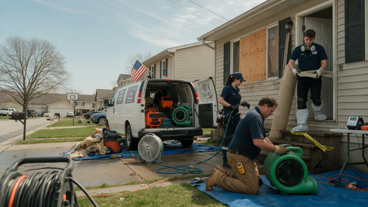 Water Damage Restoration in Portage, PA near me